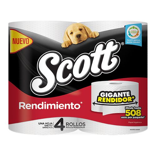 Papel Higienico Scott Gigante 4Un
