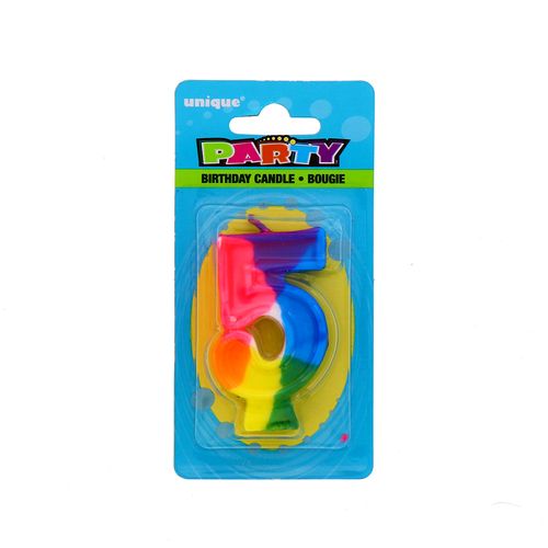 Velas Unique Para Cumpleaños N5