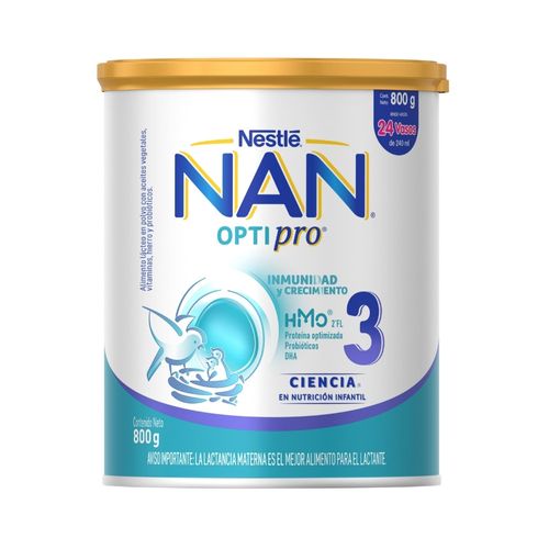 Fórmula Infantil Nestle Nan Optipro Etapa 3 800 Gr