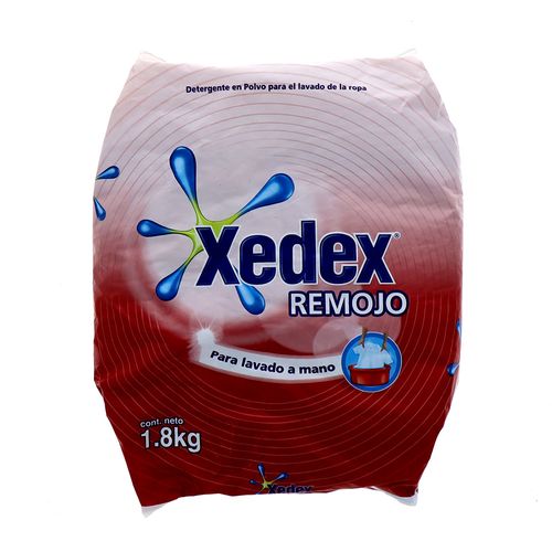 Detergente En Polvo Xedex Remojo 1.8 Kg