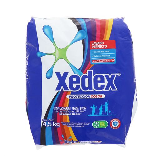 Detergente En Polvo Xedex Proteccion Color 4.5 Kg
