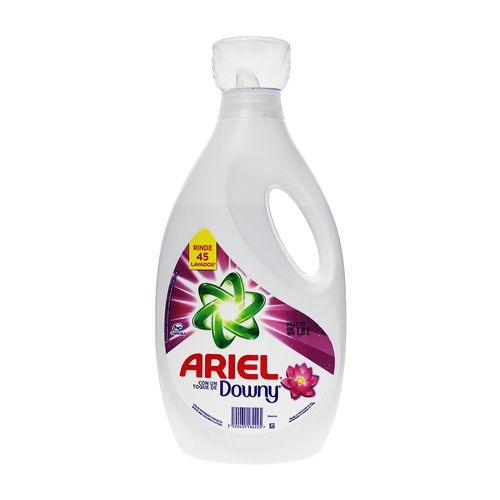 Detergente Líquido Ariel Con Un Toque De Downy 1.8 L