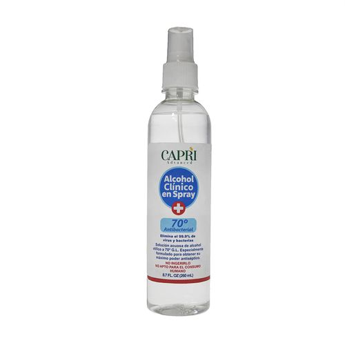 Alcohol Capri Advanced Clínico En Spray 260 Ml
