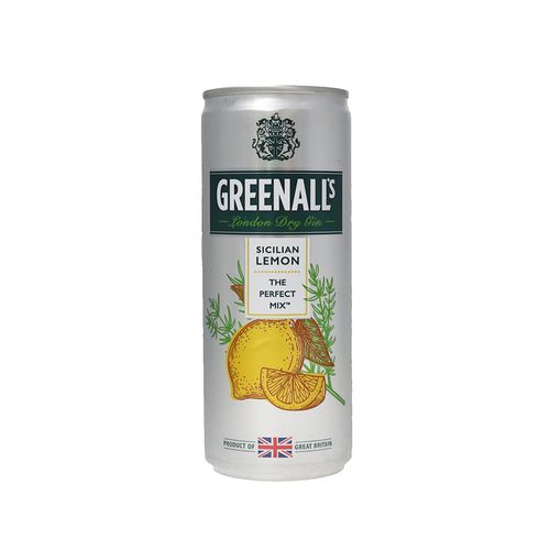 Ginebra Greenalls Sicilian Lemon 250 Ml