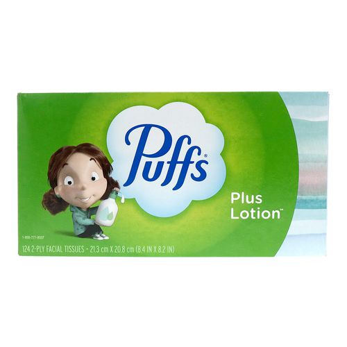 Pañuelo Facial Puffs Plus Lotion 124 Un