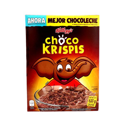 Cereal Kelloggs Choco Krispis 620 Gr