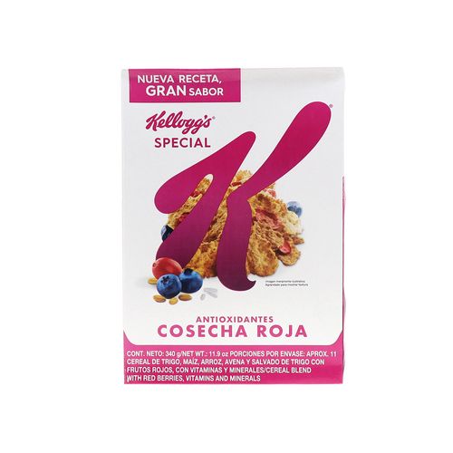 Cereal Kelloggs Special Antioxidantes Cosecha Roja 340 Gr