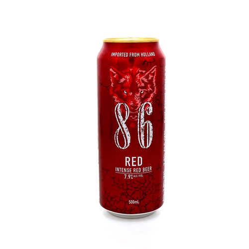 Cerveza 8.6 Red Lata 500 Ml