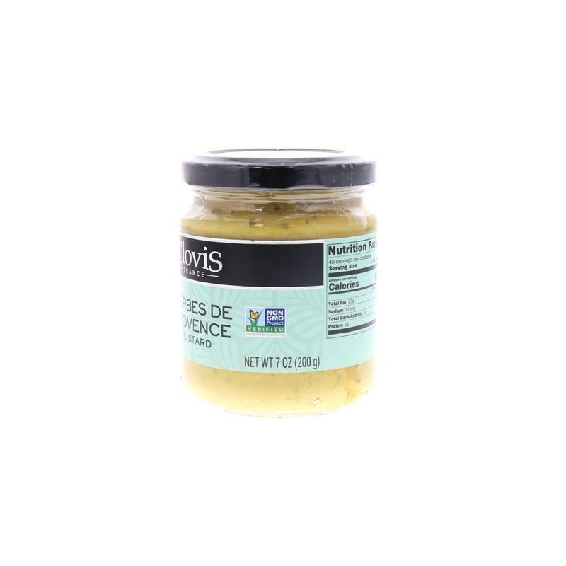 Clovis Herbes De Provence Mustard 7 Oz Jar