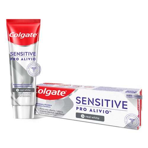 Pasta Dental Colgate Sensitive Pro-Alivio Real White 75 ml