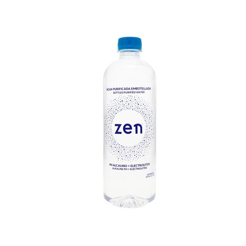 Agua Purificada Zen Botella 600 Ml