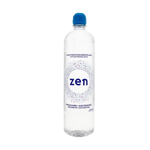 Agua Purificada Zen Botella 850 Ml