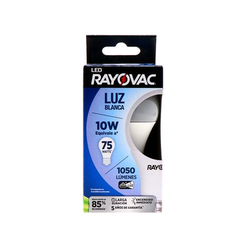 Bombillo Rayovac Led Luz Blanca 10W 75 Watts 1050 Lúmenes