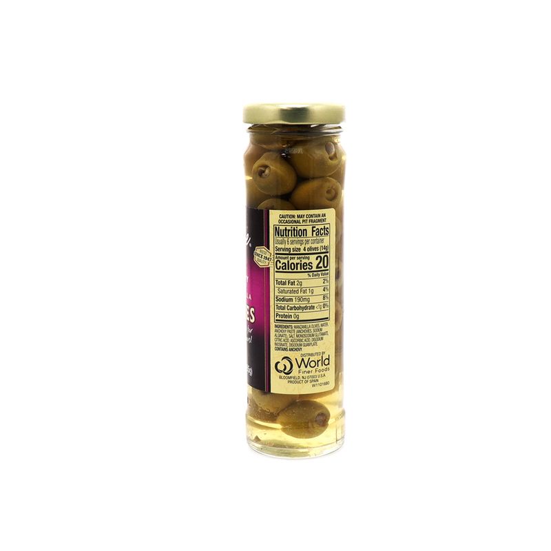 Manzanilla rellenas de anchoas Formato 2kg - Aceitunas la Tórtola