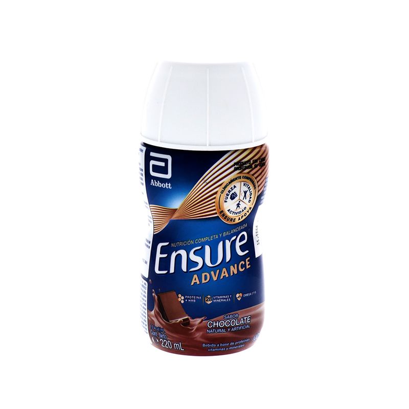 Bebida Ensure Advance Chocolate 220 Ml 1080