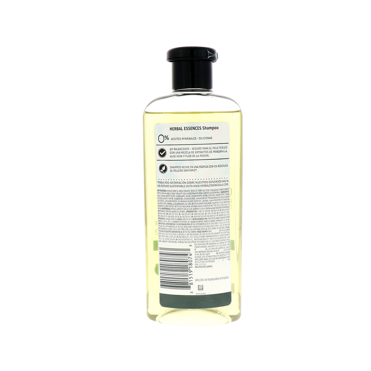 Shampoo Herbal Essences Shine Chamomile 400 Ml