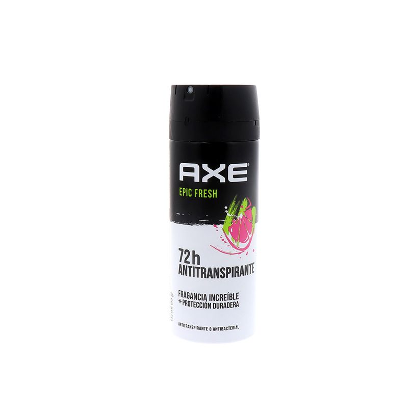 Desodorante Spray Axe Epic Fresh 72H Antitranspirante 152 Ml