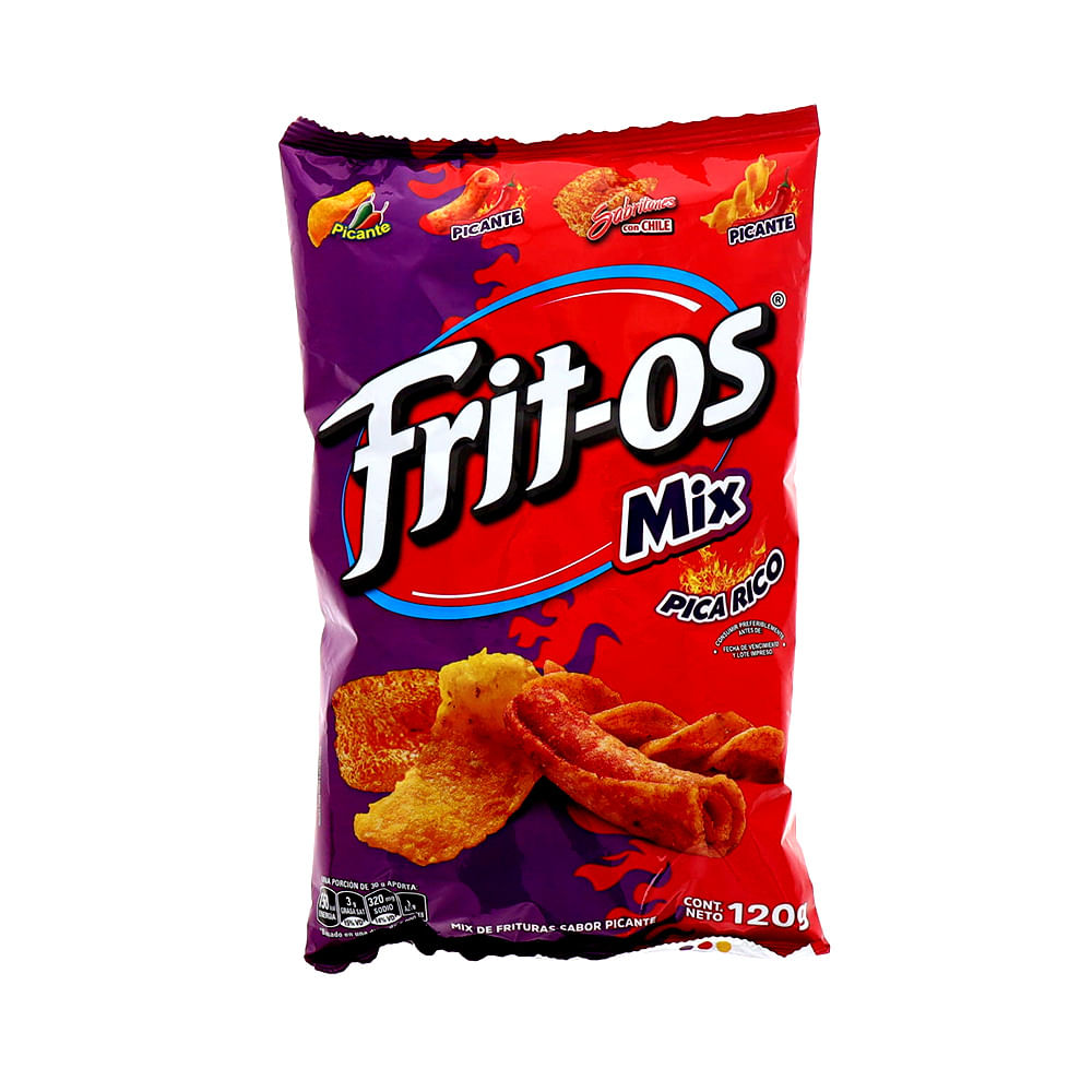 Churro Fritos Mix Pica Rico 120 Gr