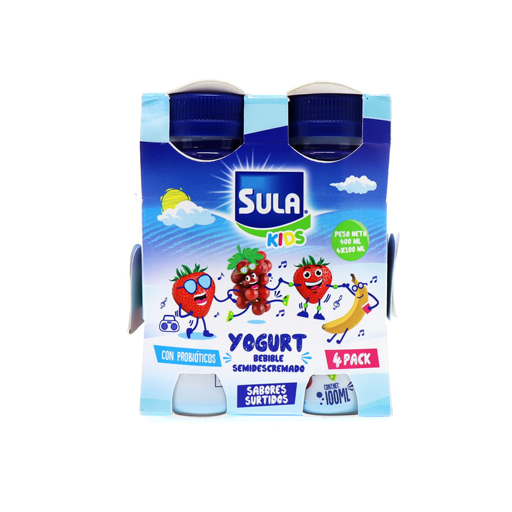 Yogurt bebible de fresa - Sula