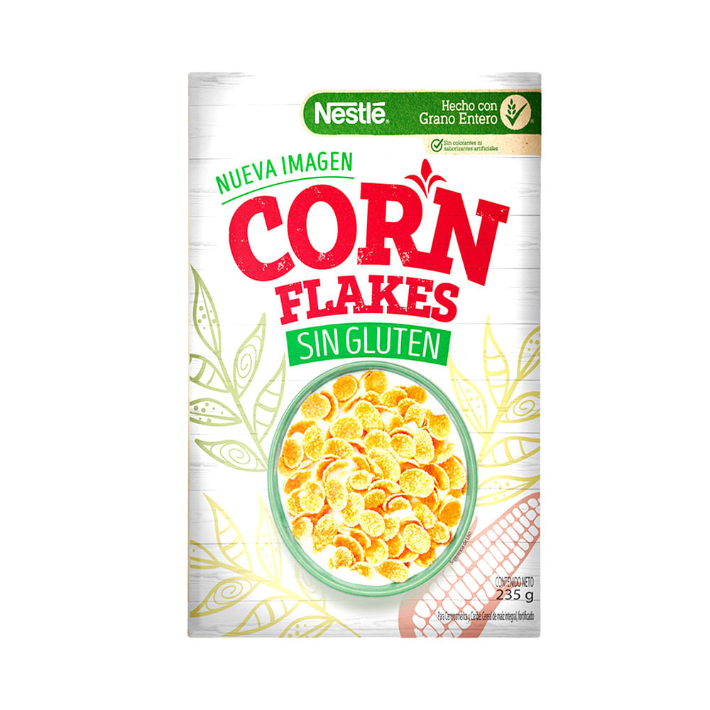 Cereal Nestle Corn Flakes Sin Gluten 235 Gr 1544