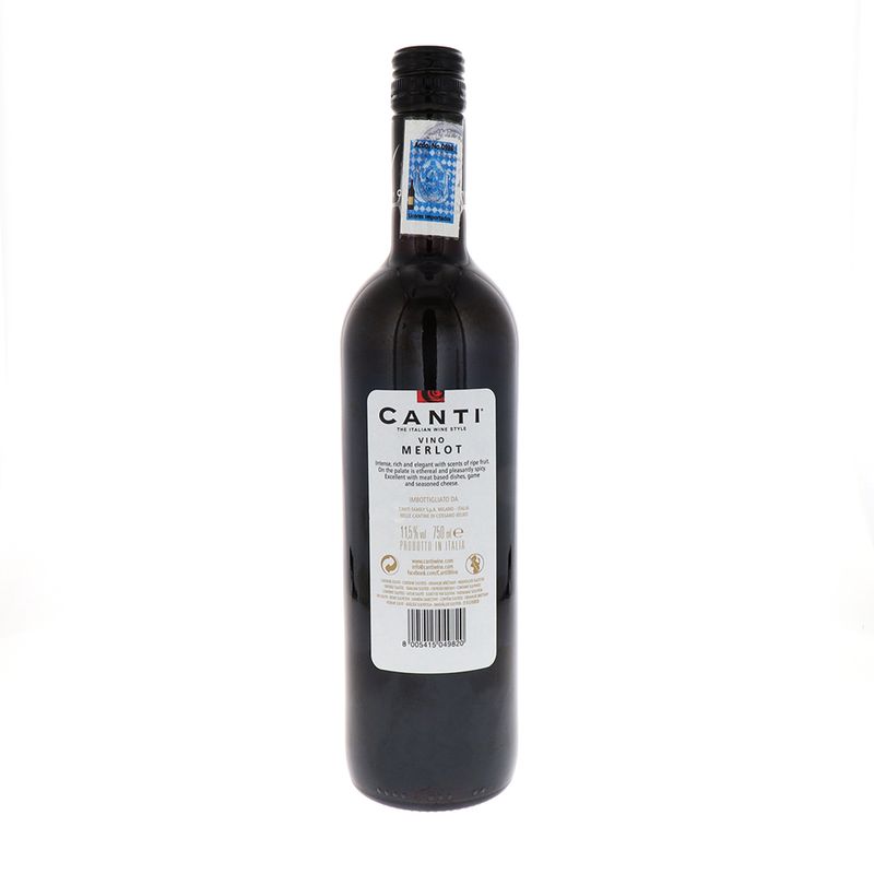 Vino Tinto Canti Merlot 750Ml