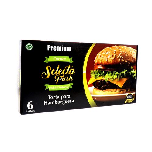 Torta Para Hamburguesa Premium Caja 2Lb